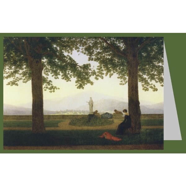 Caspar David Friedrich. Gartenterasse, 1811