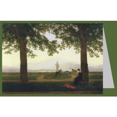 Caspar David Friedrich. Gartenterasse, 1811