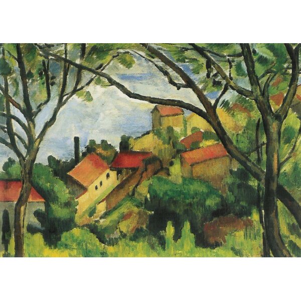 Maurice de Vlaminck. Dorf im Sommer, um 1930