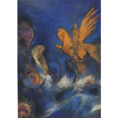 Odilon Redon. Roger et Angélique, um 1910