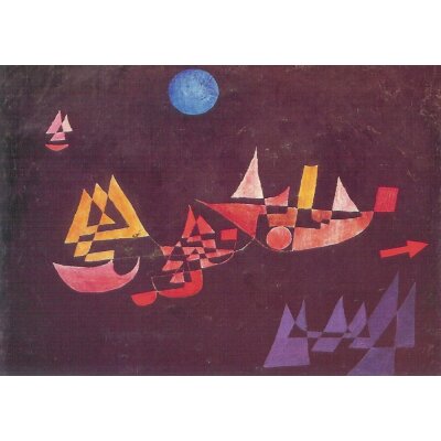 Paul Klee. Abfahrt der Schiffe, 1927
