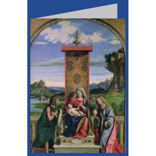 Conegliano. Madonna und Kind mit Johannes + Maria Magdalena