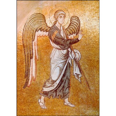 Mosaik. Verkündungsengel, um 1100