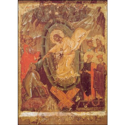 Byzantinisch. Auferstehung Christi (Höllenfahrt) Ikone
