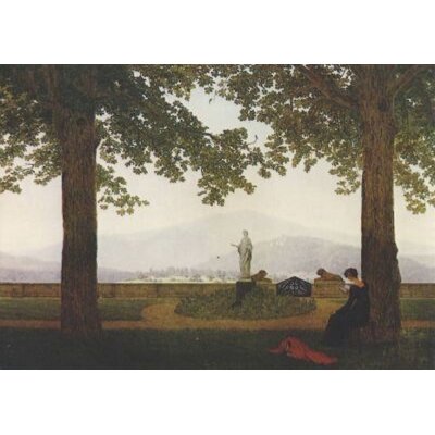 Caspar David Friedrich. Gartenterasse, 1811/12