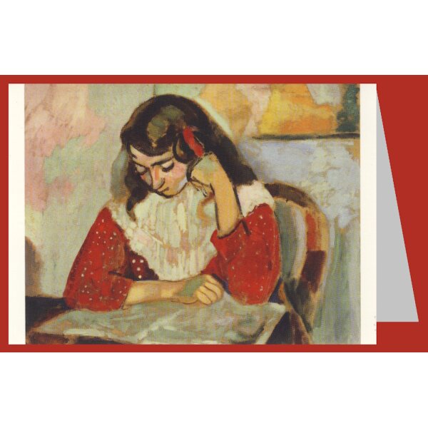 Henri Matisse. Marguerite, lesend, 1906