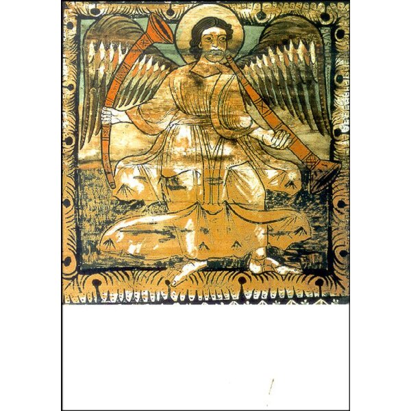 Romanisch. Engel als Südwind, um 1160