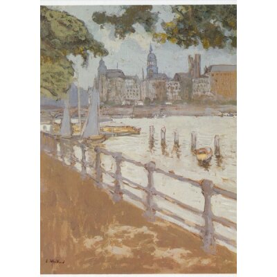 Jean Edouard Vuillard. Blick auf die Binnenalster, 1913