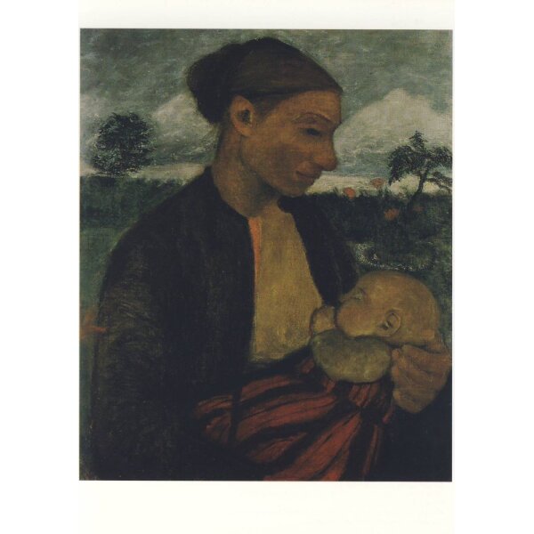 Modersohn-Becker. Mutter mit Kind, um 1903