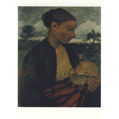 Modersohn-Becker. Mutter mit Kind, um 1903