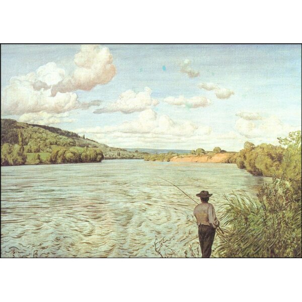 Hans Thoma. Am Rhein bei Säckingen, 1890