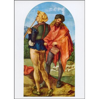 Albrecht Dürer. Pfeifer und Trommler