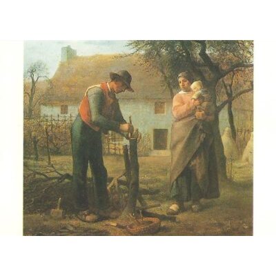 J.-F. Millet, Bauer beim Veredeln eines Baumes