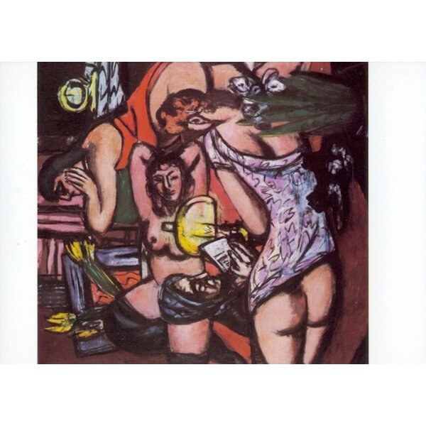 Max Beckmann. Siesta, 1947