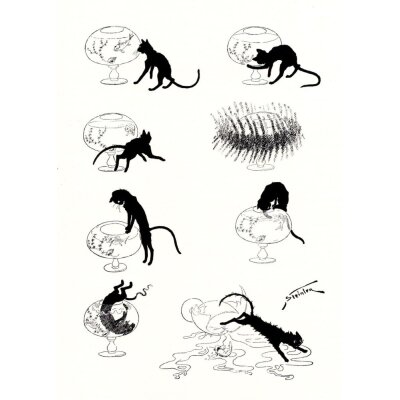 Théophile Steinlen. Schreckliches Ende eines...