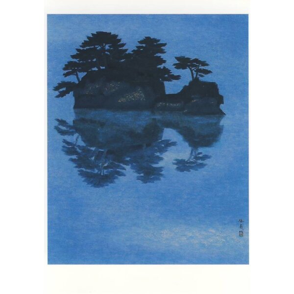 Kaii, Higashiyama. Blaues Abendlicht, 1956