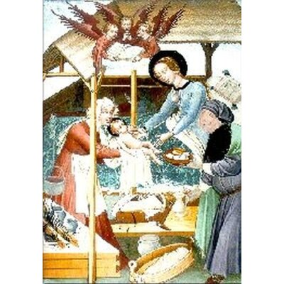 Thomas von Villach. Christi Geburt, Auss.Nordwand Fresko