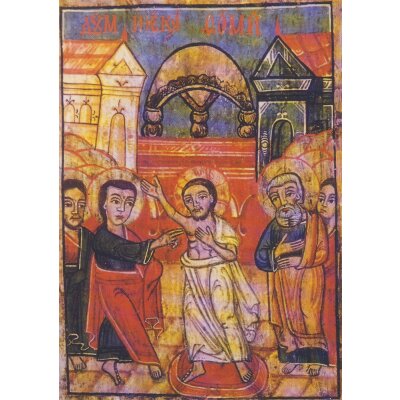 Byzantinisch. Thomas will Christi berühren
