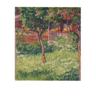 Giacometti, Giovanni. Der Obstgarten in Stampa, 1910