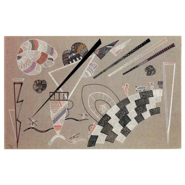 Wassily Kandinsky. Hellblau in Grau, 1941