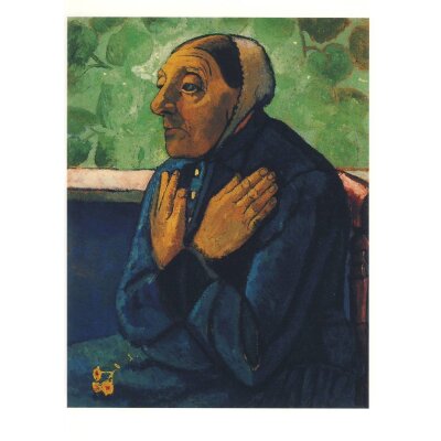 Modersohn-Becker. Alte Bäuerin, ca. 1905