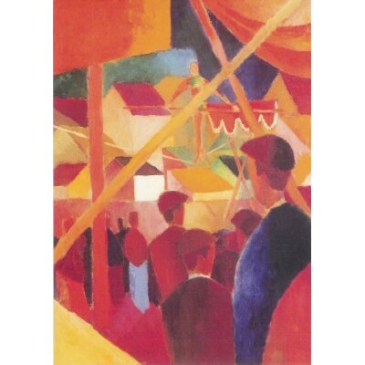 August Macke. Seiltänzer, 1914