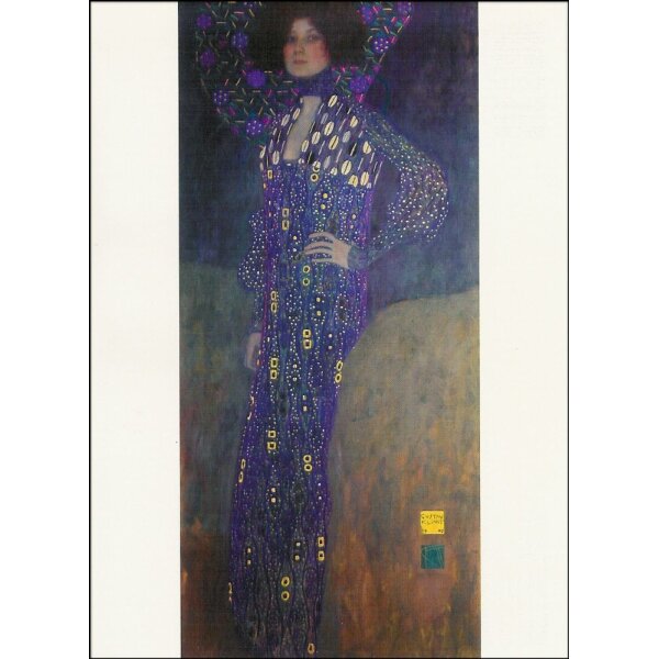 Gustav Klimt. Porträt von Emilie. 1892
