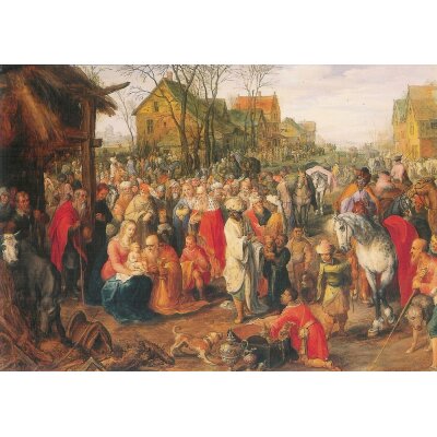 Brueghel, Jan. Anbetung der Könige