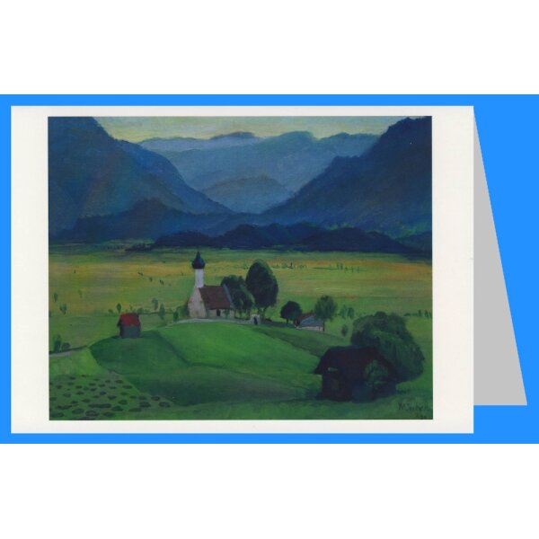 Gabriele Münter. Ramsachkirchlein, 1928