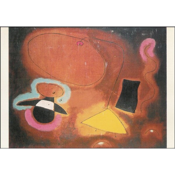 Joan Miró. Vogelflug bei Nacht