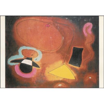 Joan Miró. Vogelflug bei Nacht