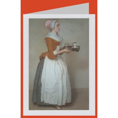 Jean-Etienne Liotard. Das Schokodadenmädchen