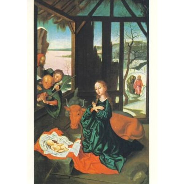 Martin Schongauer. Die Geburt Christi