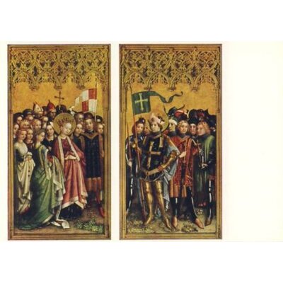 Stefan Lochner. Die heilige Ursula und der heilige Gerreon