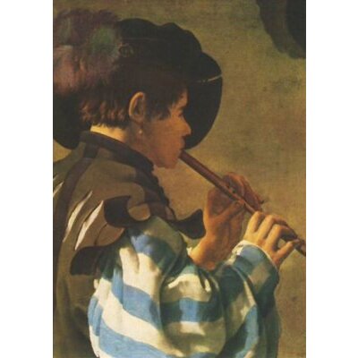 Hendrick Terbrugghen. Flötenbläser I