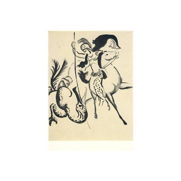 August Macke. St. Georg. 23./24. April