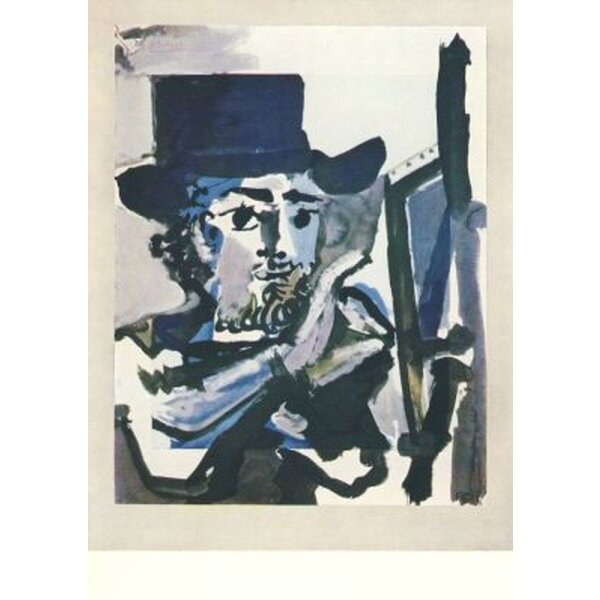 Pablo Picasso. Der Maler bei der Arbeit, 1964