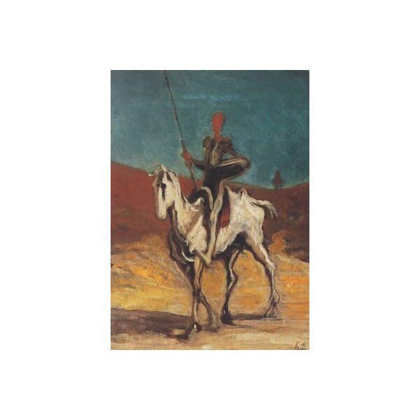 Honoré Daumier. Don Quichote, um 1868