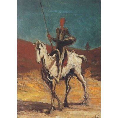 Honoré Daumier. Don Quichote, um 1868