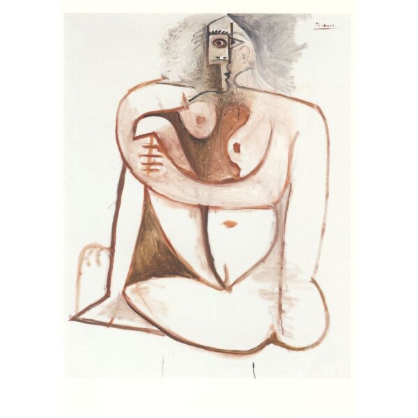 Pablo Picasso. Kauernde Frau, 11.05.1960