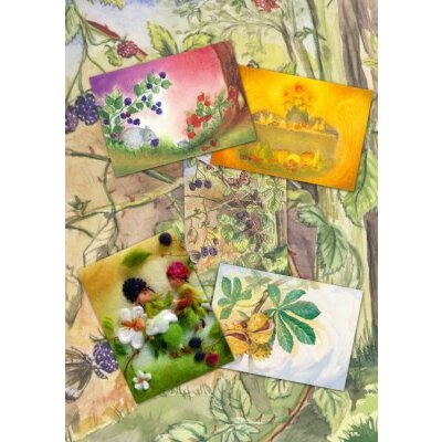 Set "Früchte" mit 5 Karten