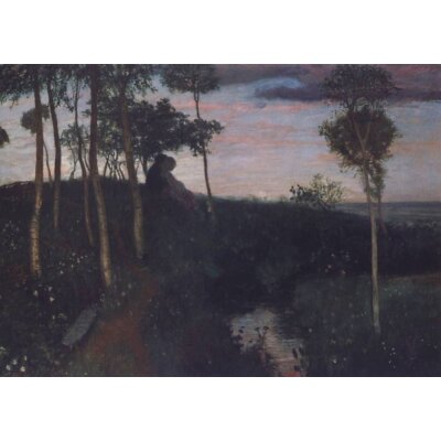 Otto Modersohn. Abend, 1900