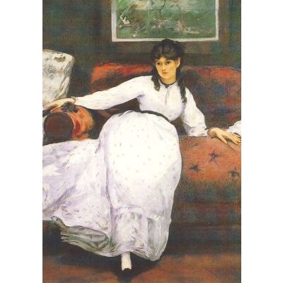 Edouard Manet. Portrait von Berthe Morisot,1870