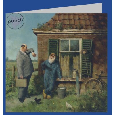 Marius van Dokkum. Reiche Leute. 10x10-MK