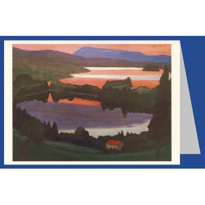 Gabriele Münter. Abend am Staffelsee, 1934