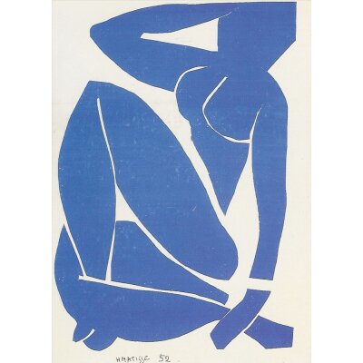 Henri Matisse. Blauer Akt III, 1952