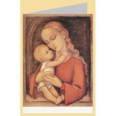 Hummel, M.I. Madonna in Rot, aus dem Hummelbuch