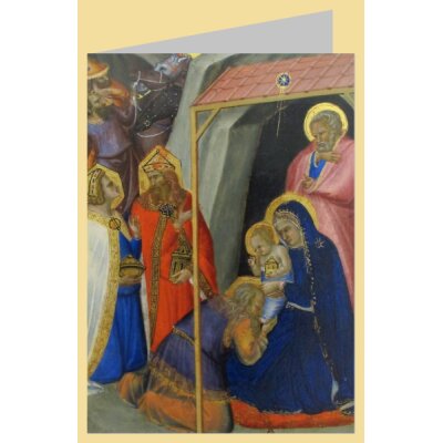 Pietro Lorenzetti. Die Anbetung der Könige, um 1340