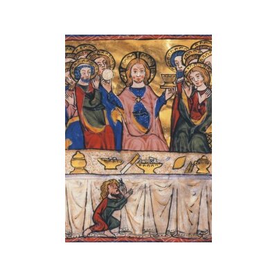 Abendmahl. Engelberg, um 1330