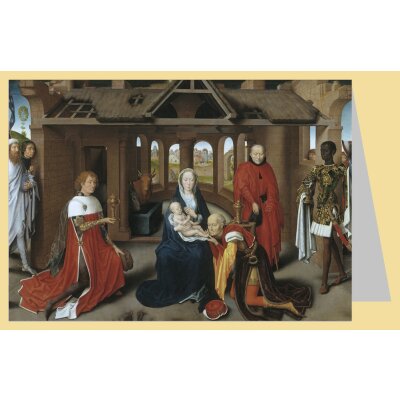 Hans Memling. Anbetung der Koenige
